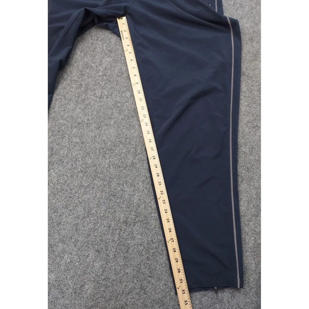 Nike Track Pants Mens Extra Large Blue Dri Fit Zip Ankles‎ Pockets Lightweight